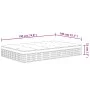 Mittelfeste Taschenfederkernmatratze 140x190 cm von , Matratzen - Ref: Foro24-3206441, Preis: 329,35 €, Rabatt: %