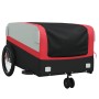 Remolque para bicicleta hierro negro y rojo 45 kg de , Remolques para bicicletas - Ref: Foro24-94062, Precio: 85,97 €, Descue...