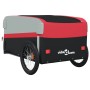 Remolque para bicicleta hierro negro y rojo 45 kg de , Remolques para bicicletas - Ref: Foro24-94062, Precio: 85,97 €, Descue...