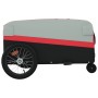 Remolque para bicicleta hierro negro y rojo 45 kg de , Remolques para bicicletas - Ref: Foro24-94069, Precio: 84,94 €, Descue...