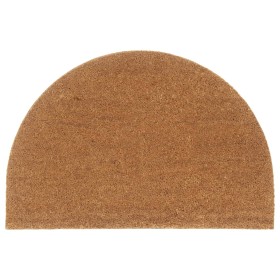 Felpudo semicircular de fibra de coco natural 60x90 cm de , Felpudos - Ref: Foro24-155564, Precio: 53,58 €, Descuento: %