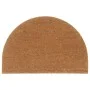 Felpudo semicircular de fibra de coco natural 60x90 cm de , Felpudos - Ref: Foro24-155564, Precio: 51,63 €, Descuento: %