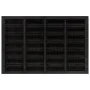 Felpudo rectangular de goma y fibra de coco 40x60 cm de , Felpudos - Ref: Foro24-155662, Precio: 26,70 €, Descuento: %