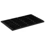 Felpudo rectangular de goma y fibra de coco 40x60 cm de , Felpudos - Ref: Foro24-155662, Precio: 26,70 €, Descuento: %