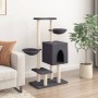 Rascador para gatos con postes de sisal gris oscuro 117 cm de , Mobiliario para gatos - Ref: Foro24-172120, Precio: 61,38 €, ...