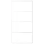 Schiebetür aus ESG-Glas und weißem Aluminium, 102,5 x 205 cm von , Türen für zu Hause - Ref: Foro24-151689, Preis: 180,88 €, ...