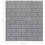 Papel pintado autoadhesivo ladrillos 3D 20 unidades antracita de , Papel pintado - Ref: Foro24-150722, Precio: 57,37 €, Descu...