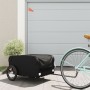 Remolque para bicicleta hierro negro 45 kg de , Remolques para bicicletas - Ref: Foro24-94045, Precio: 83,18 €, Descuento: %