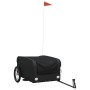 Remolque para bicicleta hierro negro 45 kg de , Remolques para bicicletas - Ref: Foro24-94045, Precio: 83,18 €, Descuento: %