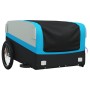 Remolque para bicicleta hierro negro y azul 45 kg de , Remolques para bicicletas - Ref: Foro24-94051, Precio: 89,19 €, Descue...