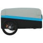 Remolque para bicicleta hierro negro y azul 45 kg de , Remolques para bicicletas - Ref: Foro24-94051, Precio: 89,19 €, Descue...