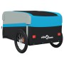 Remolque para bicicleta hierro negro y azul 45 kg de , Remolques para bicicletas - Ref: Foro24-94051, Precio: 89,19 €, Descue...