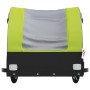 Remolque para bicicleta hierro negro y verde 45 kg de , Remolques para bicicletas - Ref: Foro24-94137, Precio: 98,74 €, Descu...