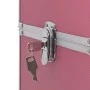 Maletín trolley de maquillaje de aluminio rosa de vidaXL, Neceseres - Ref: Foro24-91823, Precio: 103,79 €, Descuento: %