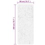 Alfombra de pelo corto suave lavable HUARTE crema 80x200 cm de , Alfombras - Ref: Foro24-375034, Precio: 42,91 €, Descuento: %