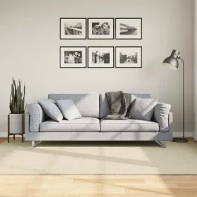Alfombra de pelo corto suave lavable HUARTE crema 160x230 cm de , Alfombras - Ref: Foro24-375041, Precio: 91,22 €, Descuento: %