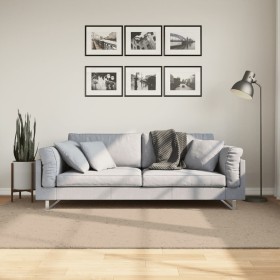 Alfombra de pelo corto suave lavable HUARTE arena 160x230 cm de , Alfombras - Ref: Foro24-375060, Precio: 105,03 €, Descuento: %