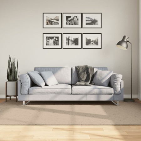Alfombra de pelo corto suave lavable HUARTE arena 160x230 cm de , Alfombras - Ref: Foro24-375060, Precio: 105,03 €, Descuento: %