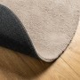 Alfombra de pelo corto suave lavable HUARTE arena Ø 200 cm de , Alfombras - Ref: Foro24-375069, Precio: 119,15 €, Descuento: %