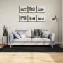 Alfombra de pelo corto suave lavable HUARTE negro 100x200 cm de , Alfombras - Ref: Foro24-375112, Precio: 70,51 €, Descuento: %