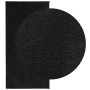 Alfombra de pelo corto suave lavable HUARTE negro 100x200 cm de , Alfombras - Ref: Foro24-375112, Precio: 70,51 €, Descuento: %