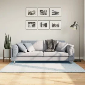Alfombra de pelo corto suave lavable HUARTE azul 120x170 cm de , Alfombras - Ref: Foro24-375133, Precio: 41,19 €, Descuento: %