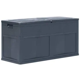 Caja de almacenamiento de jardín 320 L negro de vidaXL, Cajas de almacenaje para exteriores - Ref: Foro24-45688, Precio: 86,1...