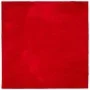 Alfombra de pelo corto suave lavable HUARTE rojo 160x160 cm de , Alfombras - Ref: Foro24-375173, Precio: 53,97 €, Descuento: %