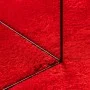 Alfombra de pelo corto suave lavable HUARTE rojo 160x160 cm de , Alfombras - Ref: Foro24-375173, Precio: 53,97 €, Descuento: %