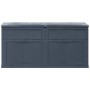 Caja de almacenamiento de jardín 320 L negro de vidaXL, Cajas de almacenaje para exteriores - Ref: Foro24-45688, Precio: 74,3...