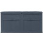 Caja de almacenamiento de jardín 320 L negro de vidaXL, Cajas de almacenaje para exteriores - Ref: Foro24-45688, Precio: 74,3...