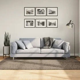 Alfombra pelo largo aspecto brillante ISTAN gris 140x200 cm de , Alfombras - Ref: Foro24-375677, Precio: 63,78 €, Descuento: %