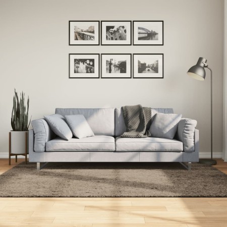 Alfombra pelo largo aspecto brillante ISTAN gris 140x200 cm de , Alfombras - Ref: Foro24-375677, Precio: 64,57 €, Descuento: %