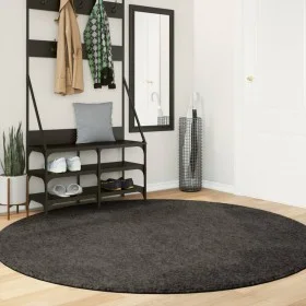 Alfombra pelo largo aspecto brillante ISTAN antracita Ø 200 cm de , Alfombras - Ref: Foro24-375649, Precio: 82,11 €, Descuent...