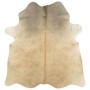 Alfombra de piel de vaca auténtica beige 180x220 cm de , Alfombras - Ref: Foro24-376704, Precio: 286,32 €, Descuento: %