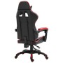 Silla de gaming de cuero sintético rojo de vidaXL, Sillones para videojuegos - Ref: Foro24-20209, Precio: 183,62 €, Descuento: %