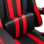 Silla de gaming de cuero sintético rojo de vidaXL, Sillones para videojuegos - Ref: Foro24-20209, Precio: 180,81 €, Descuento: %