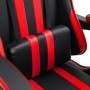 Silla de gaming de cuero sintético rojo de vidaXL, Sillones para videojuegos - Ref: Foro24-20209, Precio: 183,62 €, Descuento: %