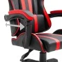 Silla de gaming de cuero sintético rojo de vidaXL, Sillones para videojuegos - Ref: Foro24-20209, Precio: 180,81 €, Descuento: %