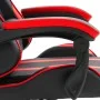 Silla de gaming de cuero sintético rojo de vidaXL, Sillones para videojuegos - Ref: Foro24-20209, Precio: 180,81 €, Descuento: %