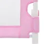 Pink polyester child bed safety rail 180x42 cm by vidaXL, Safety railings - Ref: Foro24-10171, Price: 33,58 €, Discount: %