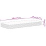Colchón de muelles Bonnell firmeza media 80x200 cm de , Colchones - Ref: Foro24-372968, Precio: 119,08 €, Descuento: %
