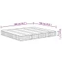 Bonnell medium firm spring mattress 180x200 cm by , Mattresses - Ref: Foro24-3206381, Price: 246,43 €, Discount: %