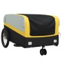 Remolque para bicicleta hierro negro y amarillo 45 kg de , Remolques para bicicletas - Ref: Foro24-94064, Precio: 84,63 €, De...