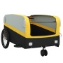 Remolque para bicicleta hierro negro y amarillo 45 kg de , Remolques para bicicletas - Ref: Foro24-94064, Precio: 84,63 €, De...