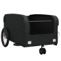 Remolque para bicicleta hierro negro 45 kg de , Remolques para bicicletas - Ref: Foro24-94066, Precio: 87,50 €, Descuento: %