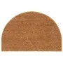 Felpudo semicircular de fibra de coco natural 40x60 cm de , Felpudos - Ref: Foro24-155560, Precio: 28,23 €, Descuento: %