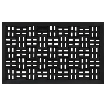 Felpudo rectangular de goma 45x75 cm by , Doormats - Ref: Foro24-155658, Price: 18,38 €, Discount: %