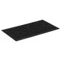 Felpudo rectangular de goma 45x75 cm by , Doormats - Ref: Foro24-155658, Price: 18,38 €, Discount: %
