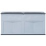 Caja de almacenamiento de jardín 320 L gris y negro de vidaXL, Cajas de almacenaje para exteriores - Ref: Foro24-45689, Preci...